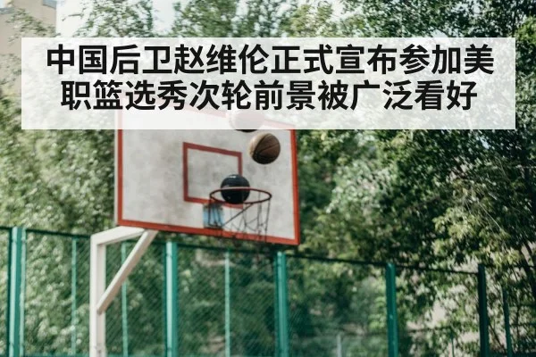 中国后卫赵维伦正式宣布参加美职篮选秀次轮前景被广泛看好